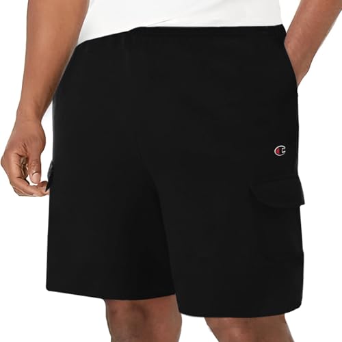 Champion Men's Big & Tall Fleece Cargo Shorts