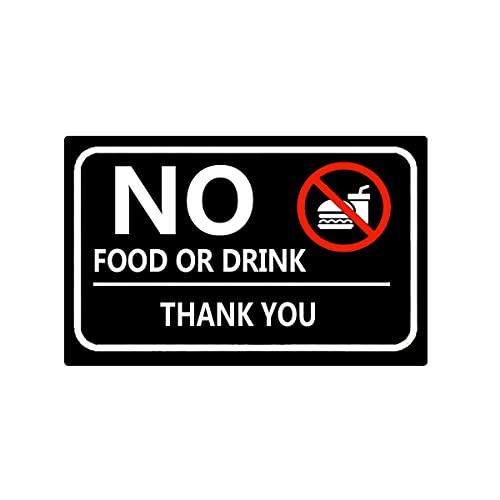 Youok YOUOK0331 No Food Or Drink Allowed Labels Stickers thumb #4