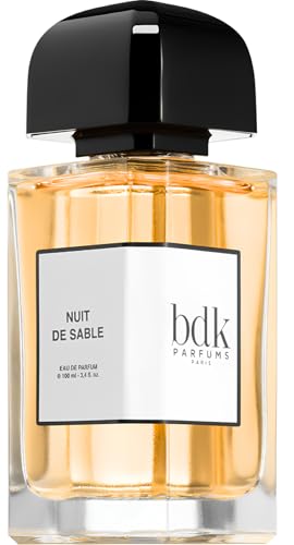 Bdk Parfums Nuit De Sable, fragranza in eau de parfum dal carattere deciso, ideale per le serate e le occasioni speciali, flacone da 100 ml ideale per chi ama prendersi cura di sé con piccole abitudin