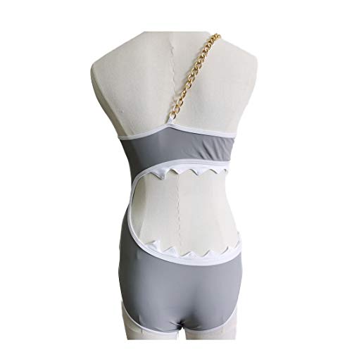 WeeH Bikini One Piece Swimsuits for Women Sexy Swimwear for Swimming Pool Beach Shark4
