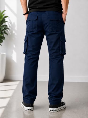 Image of Tagas Men Plus Flap Pocket Side Drawstring Waist Cargo Pants || Trousers Casual Pant || Cargo Pant || Jeans Pant || Track Pant for man ||MC-8