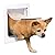 Trixie 2-Way Dog Flap, 25 x 29 cm, White
