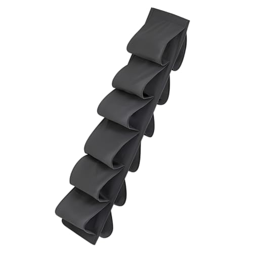 DECHOUS Multi Functional Closet Hanging Storage Organizer Non Woven for Shoes Towels More Space Saving Design for Home Dorm Use Grey