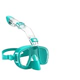 Snorkeling Gear Máscara De Snorkel Plegable Antivaho, Máscara De Buceo Con Sistema Superior De Secado Completo para Natación Libre, Equipo De Esnórquel Profesional para Adultos Y Niños Snorkel mask (