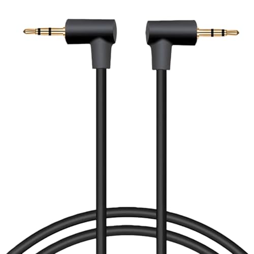 Cable auxiliar 2.5mm macho a macho con conectores dorados miniatura 5