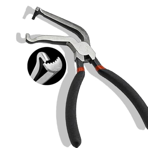 Pince à tronçonner électrique, 37980, longue pince pour enlever les bougies d'allumage, pince électrique de voiture, pince pour séparer les fiches électriques pour véhicules automobiles (Curved)