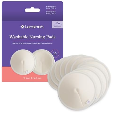 Lansinoh Organic Bamboo Nursing Pads Cover