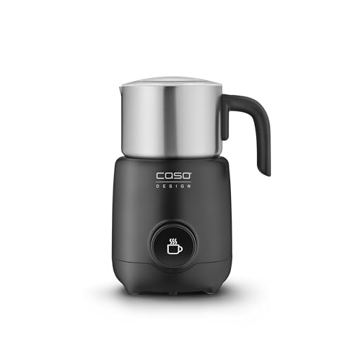 CASO Design PremiumLatte XL Electric Milk Frother, 9 Programs - Hot Chocolate Maker, Cappuccino, Latte, Iced Coffee/Frappe, Milk Warmer, Dairy & Plant Milk Programs, Large 750ml Capacity