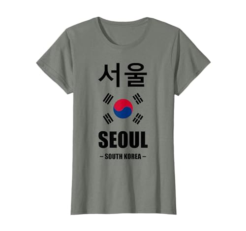 Séoul Corée du Sud Corée du Sud Corée du Sud Vêtements coréens Cadeau T-Shirt