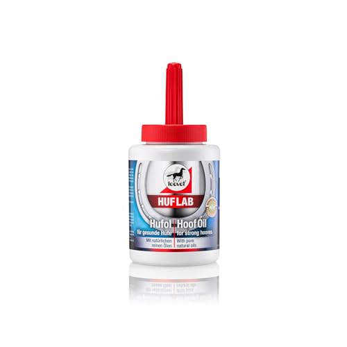 Leovet Huflab Huföl | 450 ml | Pflegemittel für Pferdehufe | Aus reinen Pflanzenölen