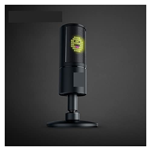 Microphone streaming USB condensateur hypercardioïde et écran LED émoticones 8 bits - 3