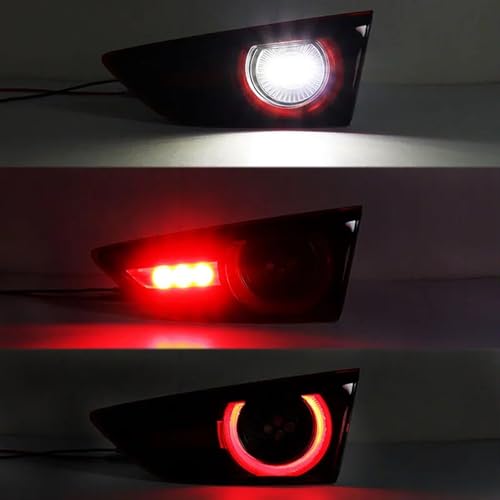 Feu arrière Mazda 3 Berline infiltration eau résolue avec clignotant stop - 3