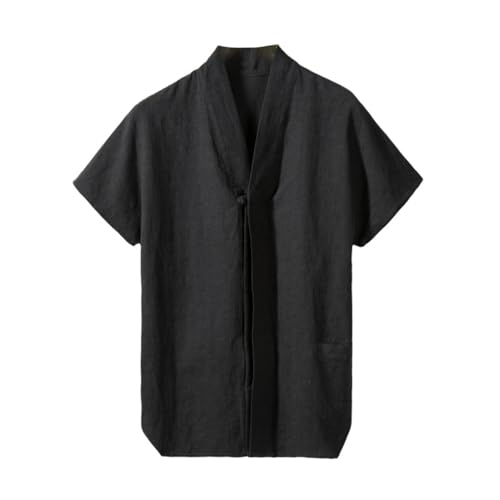 Chemise à col montant style chinois pour vos soirées d'été habillées