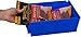 Akro-Mils 30150 Plastic Shelf Bins, Heavy Duty Storage Bins for Garage, Closet, and Drawer Organization, 12-Inch x 6-1/2-Inch x 4-Inch, Blue, 12-Pack