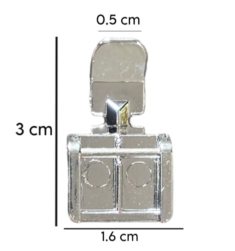 Image of ZENITH Zipper Double Pressure Foot Snap on Type for Automatic Electric Low Shank Sewing Machines Suitable for Usha Janome Brother Singer etc Steel Finish (Zipper Foot)