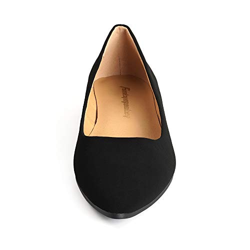 Image of FUNKYMONKEY Women's Classic Ballet Flats Casual Comfort Slip On Flats Shoes