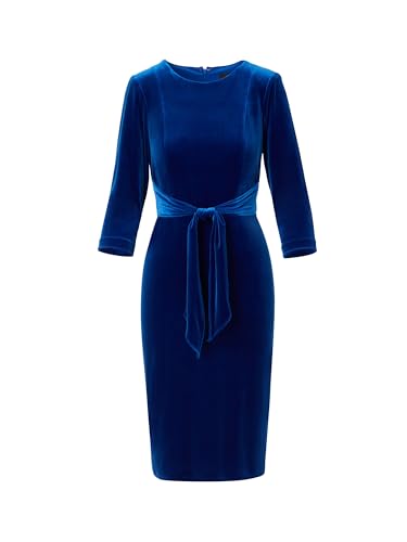Image of Adrianna Papell Women's Velvet Tie Front Dress