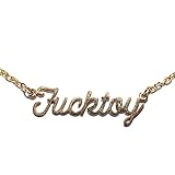 kink ink Fucktoy Necklace Gold Plated Stainless Steel Chain for Sexy Kinky Adults