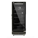 Refrigerador Expositor Vertical Eos 198 Litros Eco Gelo Digital All Black Eev200p 110v