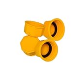 3/5 GallonGas Can Cap - Superior Replacement Lid for Midwest Gas Cans- Durable Gas Cap Replacement,Optimized lid design with reduced height for better sealing(Pack of 4)