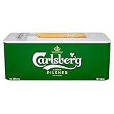 Carlsberg Pilsner Lager Beer Cans, 18 x 440ml