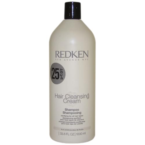 REDKEN Clean Maniac Hair Cleansing Cream Shampoo, 33.8 Fl Oz