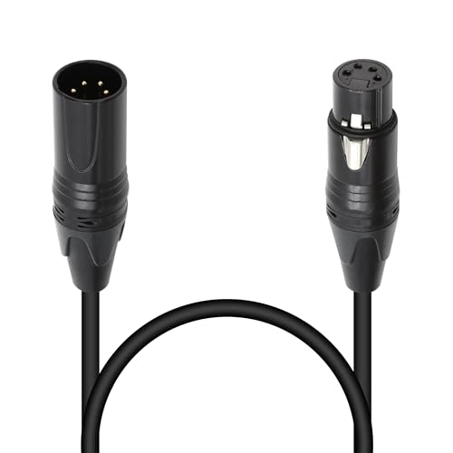 Amazon.co.jp: Xilaghy 4ピン XLR 延長パッチケーブル 1.6フィート XLR