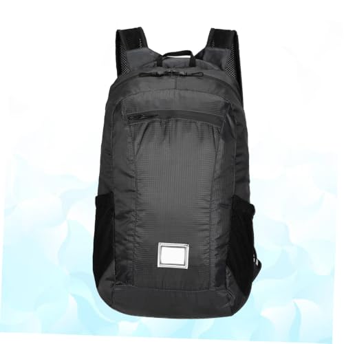Mochila Deportiva Plegable para Camping y Senderismo Negra miniatura 7