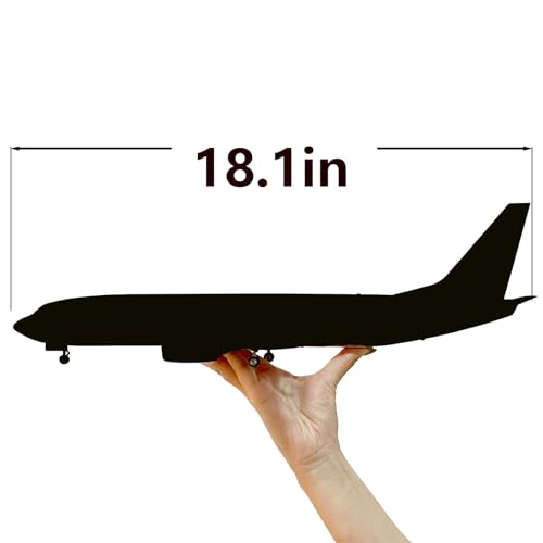 Mahfisj 1/80 Scale B737 Model 18 Inches 737 Model Airplane Kit with LED Lights, Ideal Collection for Adults by Mahfisj - Image 4