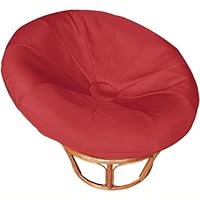 Fodera Impermeabile Per Cuscino Papasan – Morbida E Lavabile – Cinghie Antiscivolo – Adatta Per Esterni (50 E 55 Pollici)