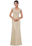 Elegant Design: Our mother of the bride dresses feature sophisticated lace appliques and a flattering long mermaid silhouette, making it the perfect choice for mothers who want to look stylish and graceful at weddings and other formal events. Premium...