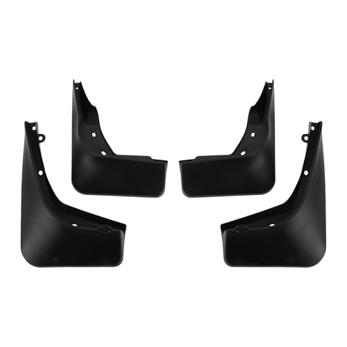 Image of Mud Flaps Splash Guards W /Mount Accessories for Mercedes-Benz GLA 220 /200 (without Pedal) 2014-2019 Front and Rear Mud Guards 1 Set