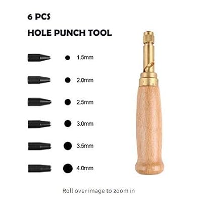 Pingle Leather Carft Punch Tools Kit 18pcs Stitching Carving Working Sewing Saddle Groover Leather Craft DIY Tool