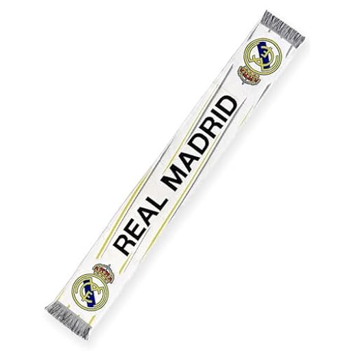 Real Madrid - Bufanda Telar Nº 45 - Licencia Oficial - 140 x 20 cm | Ya disponible en tu tienda friki favorita! En mundofriki.es!