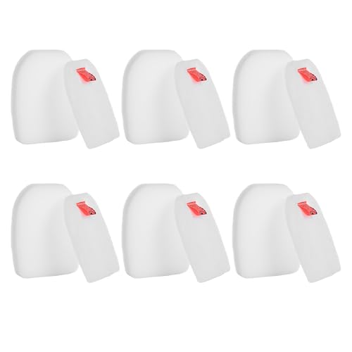 Nispira XFFKIZ700 Dock Pre-Motor Filter Replacement for Shark Vacuum Stratos Cordless Vacuum, Fits IZ862H IZ562H UZ565H IZ540H IZ840 IZ800 Series. 6 Packs