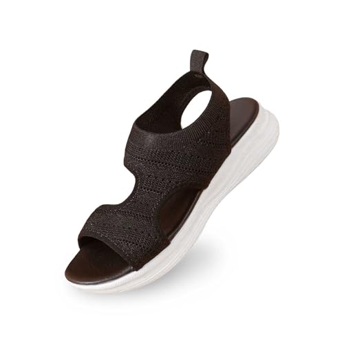 Chaussures orthopédiques décontractées bout ouvert plateforme