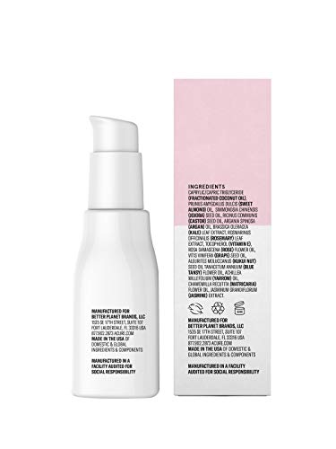 Acure Seriously Soothing Tansy Night Rose Oil 100 Vegan For Dry To Sensitive Skin, Blue, Unscented, 1 Fl Oz #TOP4