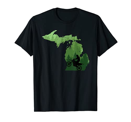 Michigan Motocross Dirt Bike T-Shirt