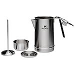 STANLEY Hold Tight Percolator Coffee Pot 1.1 qt | Stainless Steel 6 Cup Coffee Maker | Stove Top or Open Fire | Backpacking, Camping, Hiking Cookware | BPA-Free | Stainless Steel - Image 4