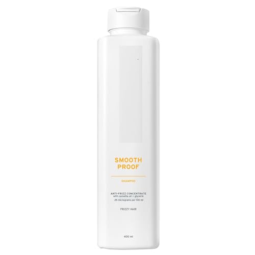 Image of Smooth Proof Professional Shampoo | Up to 72HR Frizz Control | With Camellia Oil & Glycerin | For Dry and Frizzy Hair | For Women and Men | Vegan & Cruelty-Free