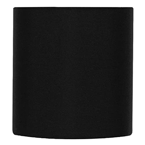 Abajur Eros Cilindrico Preto Base Redonda