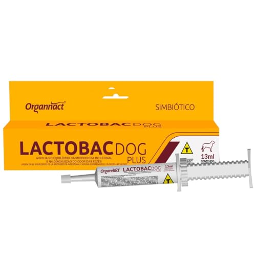 Lactobac Dog Plus Suplemento Vitamínico Pra Cães 13Ml