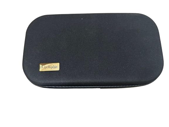 Estojo Case Mini Hard Shell para Estetoscópio 3M Bic Spirit à Prova D'Água Portátil Estojo Eva (Preto)