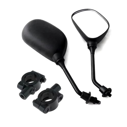 Espejo retrovisor universal de motocicleta ajustable con soporte 7/8