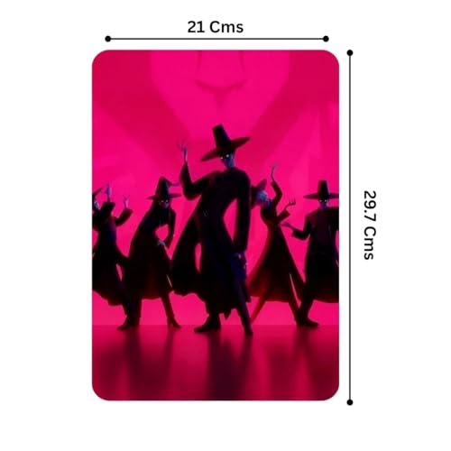Image of Zesta Bathroom Decor Items Washroom Decor Tin Sign | Aesthetic Posters Wall Poster for Bedroom | Magnetic Cafe Decoration Items / Restaurant Decorations Items | Quirky Home Decor Bar Accent (K Pop Drama Hunter)