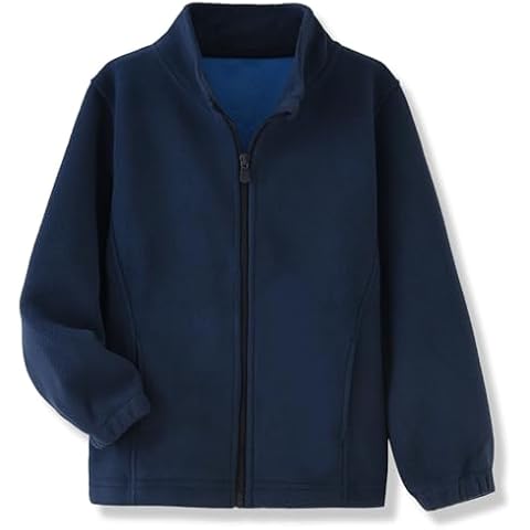 BINIDUCKLING Kids Polar Fleece Full-Zip Jacket Cover