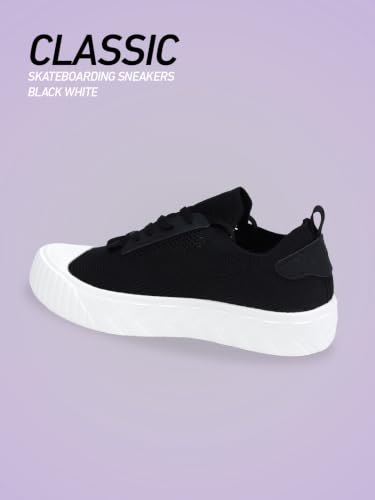 Image of XTEP Women Skateboarding Casual Shoes I Textile & Synthetic Leather Upper I Cushioned Insole I Everyday Casual Wear