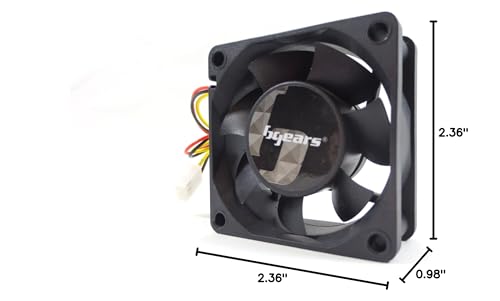 Image of Bgears b-Blaster 60 2 ball bearing 5500 RPM DC Fan with Excellent Airflow of up to 40 CFM Black