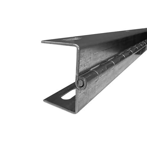 Wise 8WD12 Aluminum Offset Piano Hinge, 11", 11 inch - Image 3