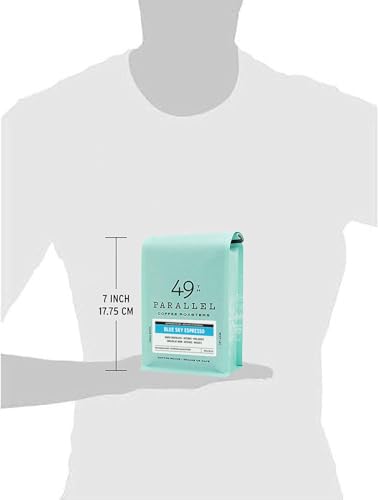 49th Parallel Coffee Roasters - Roasted Coffee Beans (Blue Sky Espresso, 12 ounce)